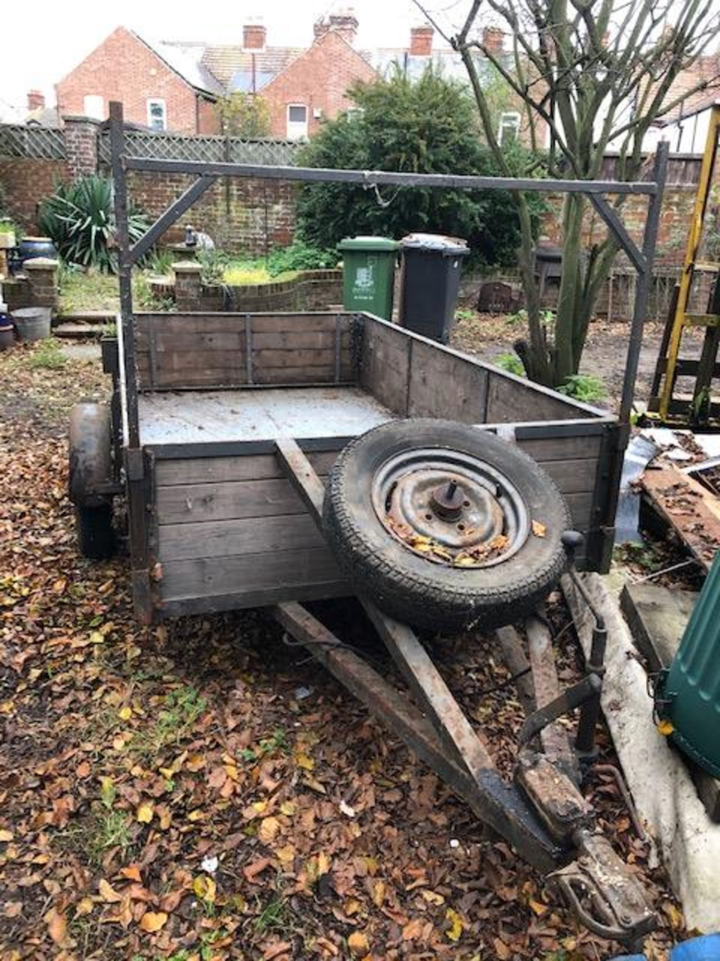 Car trailer - electrics not tested. Stored near Gorleston, Norfolk. No VAT on this lot. - Image 2 of 3