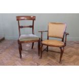 Two 19th Century dining chairs