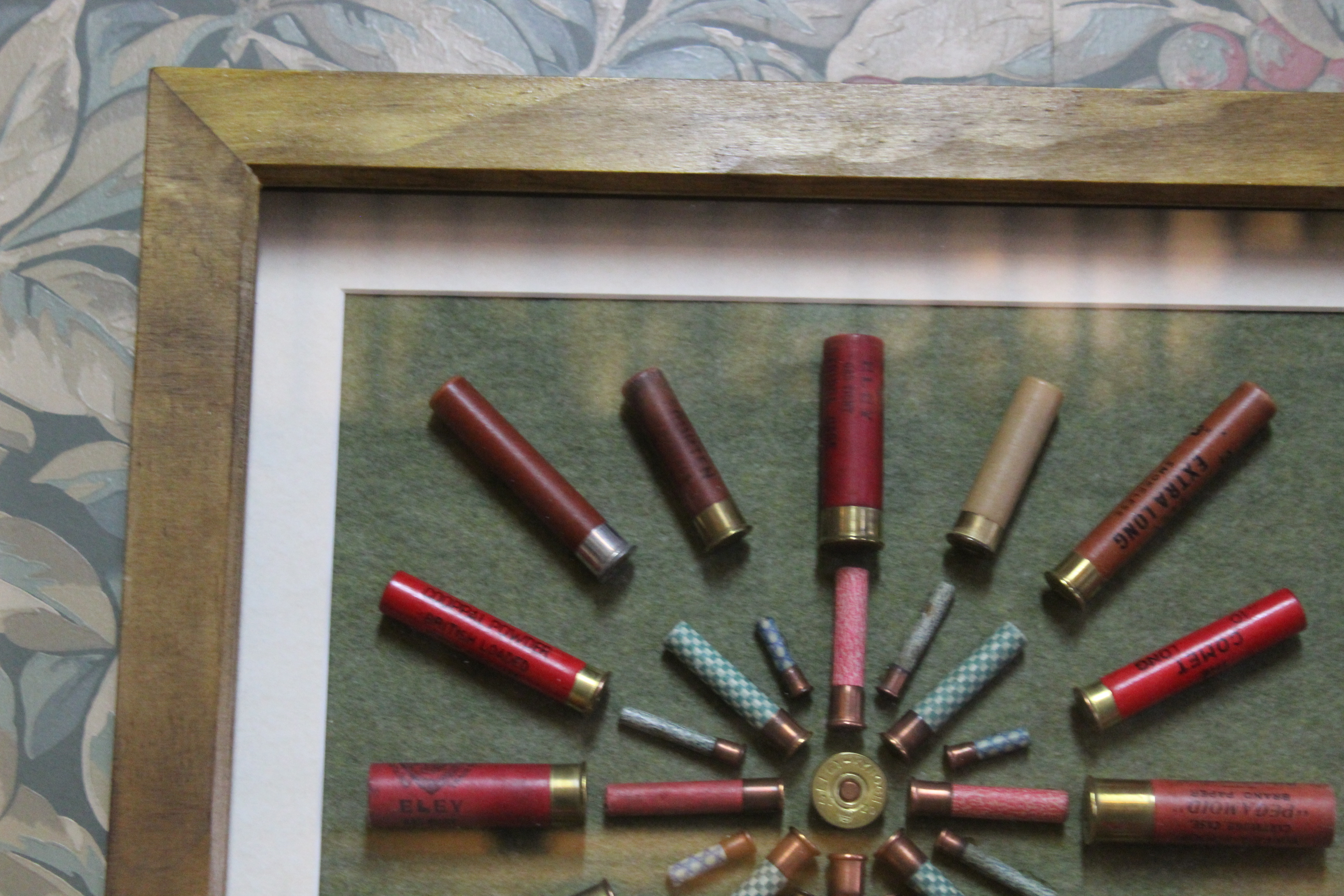 A modern shotgun cartridge display board containing small gauge examples, - Image 2 of 3
