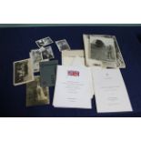 A lot consisting of WWI and WWII photograph and ephemera