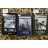 "Honour the Navies", "Honour the Armies" and "Honour the Air Forces",