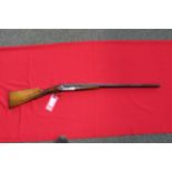 A Spanish (Eibar) 12 bore S/B/S B/L/N/E shotgun with 28" barrels, S/No.