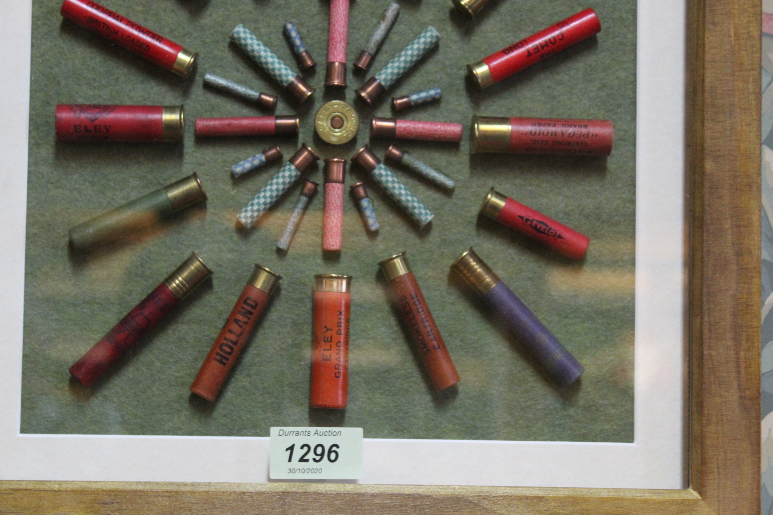 A modern shotgun cartridge display board containing small gauge examples, - Image 3 of 3