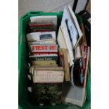 Various military books,