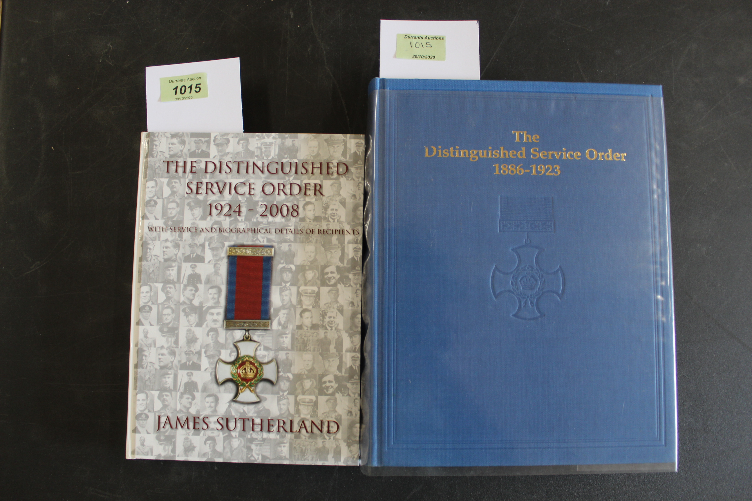 "The Distinguished Service Order 1886-1923", reprint by Haward,