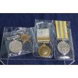 A Korea medal to 22579422 Pte B.P. Felgate R.Norfolk with U.N.