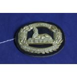 A Northamptonshire Regiment pouch badge