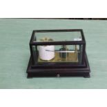 A mahogany cased barograph by Casella, London,