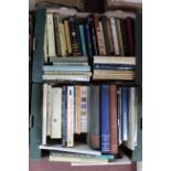 Two boxes of assorted antiques reference books