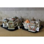 A collection of ten Sadler Classic Collection teapots