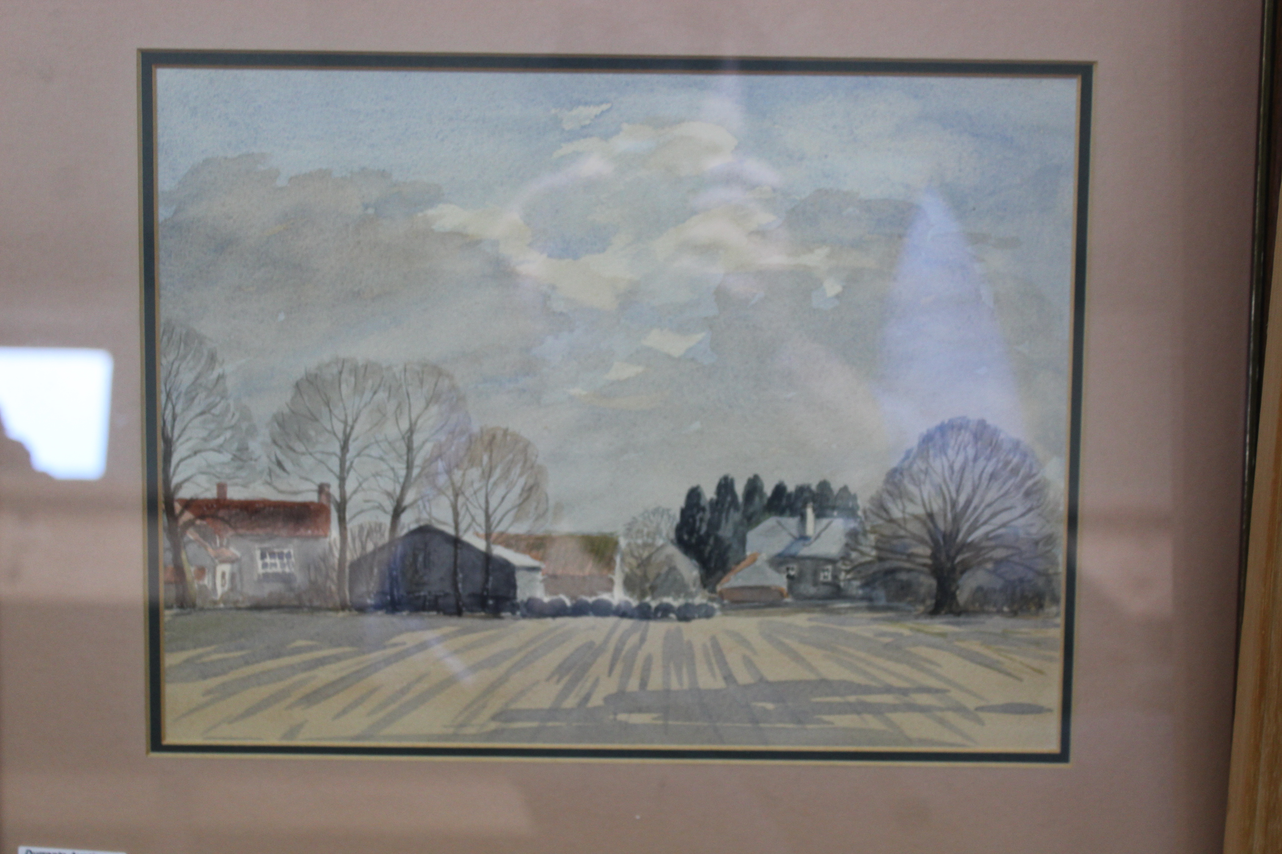 A framed oil on paper "Sea Breeze", by John Burman, - Image 5 of 5