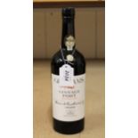 A bottle of Grahams 1963 Vintage port,