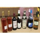 Seven bottles of wine to include Chenin Blanc,