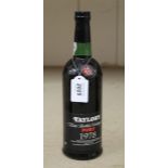 A bottle of Taylors late bottled vintage port 1978,