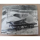 Eric Ravilious (1903-1942) 'Ships Screw on Truck', original black and white photograph,