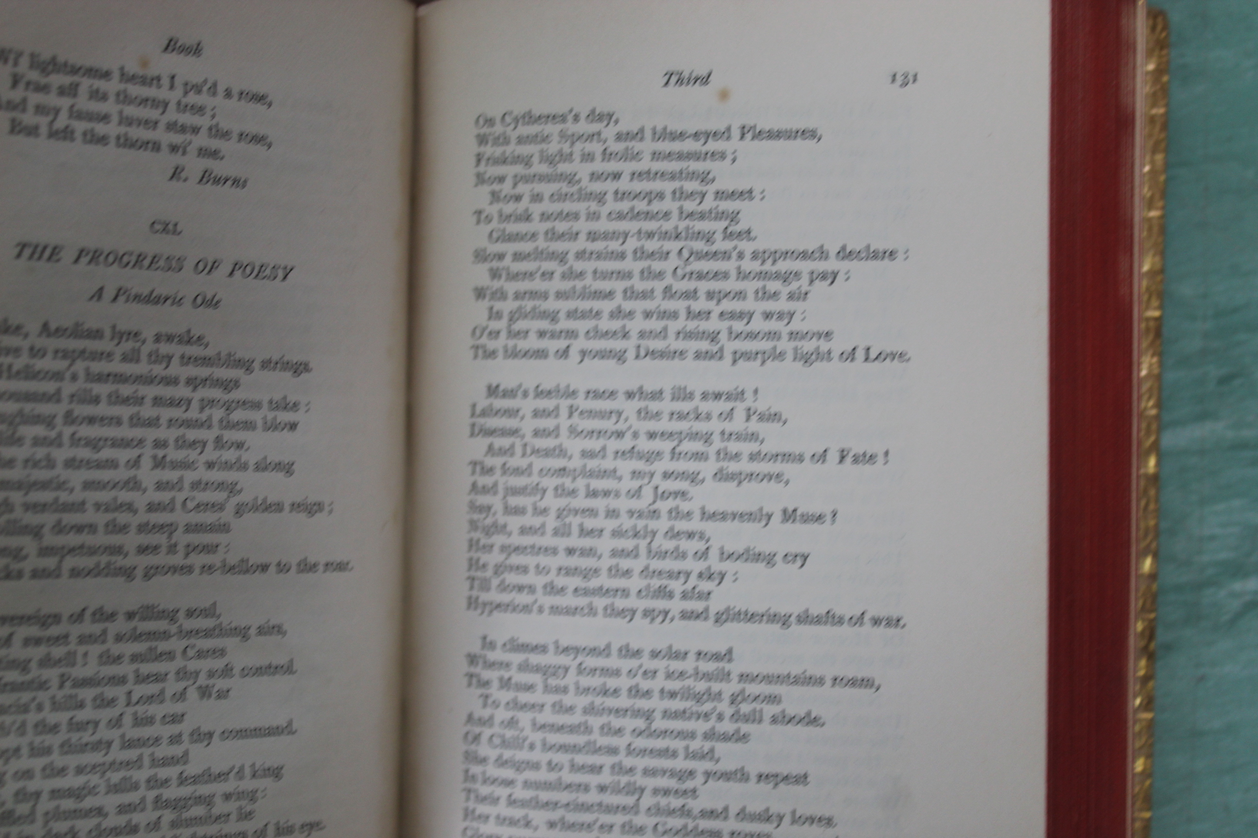 Two Victorian poetry books 'The Golden Treasury of English Songs' and 'Lyrical Poems', - Image 3 of 3