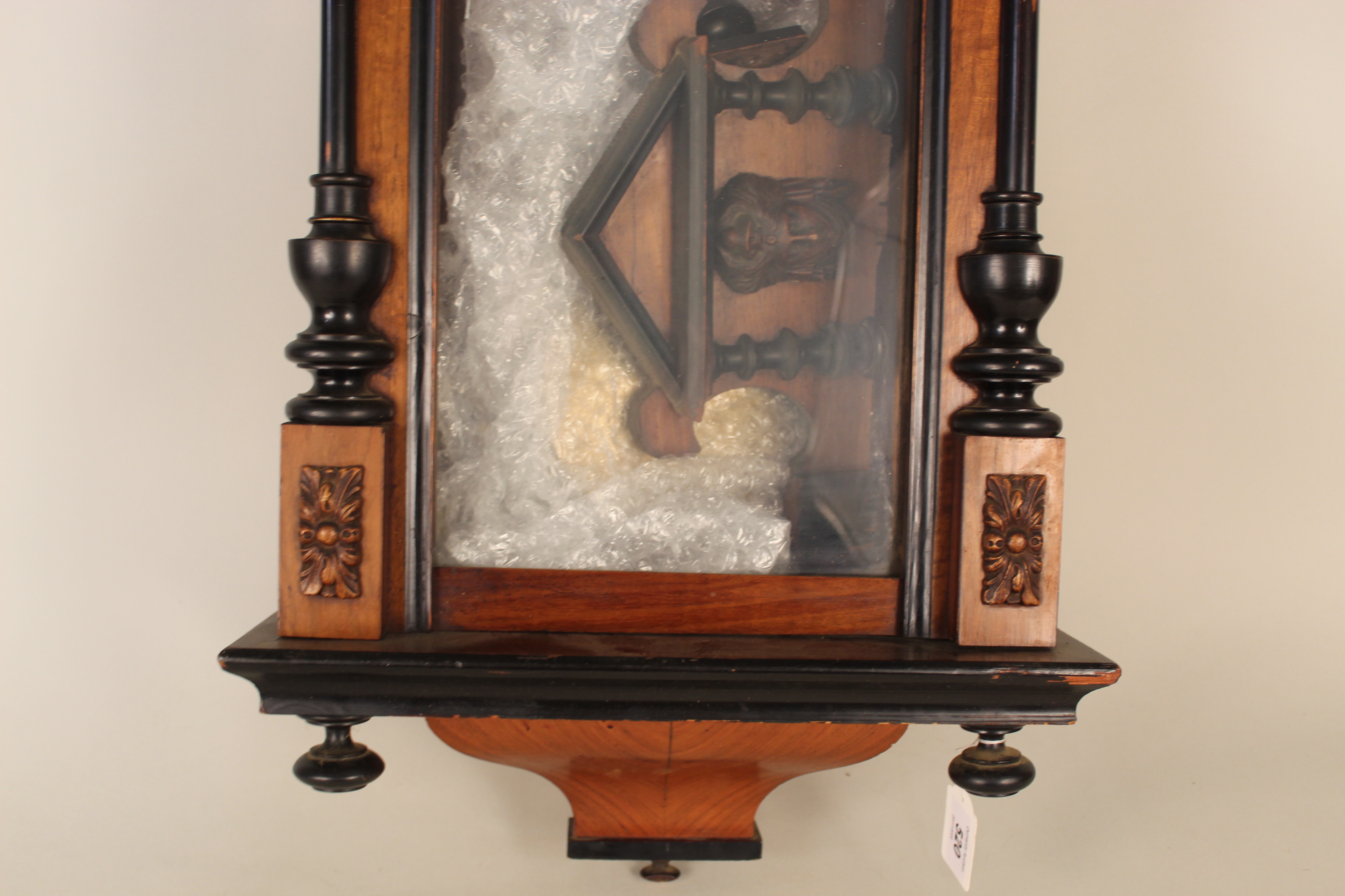 A mahogany cased Vienna wall clock - Image 3 of 3