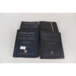 Two official catalogues of Genuine Swiss Watch Repair Parts 1 and 2 (one set well worn)