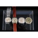 Four gents wristwatches including Oris,