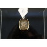 A 1940's gents 18ct gold wristwatch