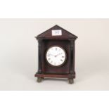 An early 19th Century mahogany cased mantel clock, marked M.K.B.