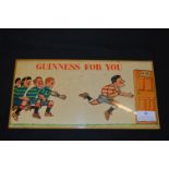 "Guiness for You" Advertising Sign