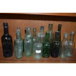 Fifteen Victorian Beer Bottles - Nationwide Brewer