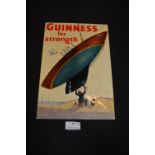 "Guinness For Strength" Advertising Sign