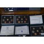 Three UK Proof Collections 1987, 1988 & 1990