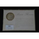 Austrian Maria Theresa Thaler Silver Coin 1780 in
