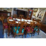 Oriental Rosewood Extending Dining Table 94"x42" a