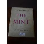 First Edition "The Mint" by T.E. Lawrence 352087 A/c Ross