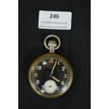 WWII Military Pocket Watch by Damas