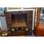 Chinese Cabinet with Brass Fittings