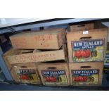 Vintage Wooden Fruit Crates