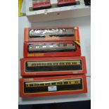 Four Boxed Hornby Dublo Carriages, LNER Sleeper Ca