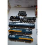 Box of Hornby Engines Including Intercity 125, Eve