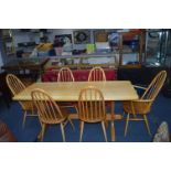 Handmade Jointed English Oak Refectory Table with