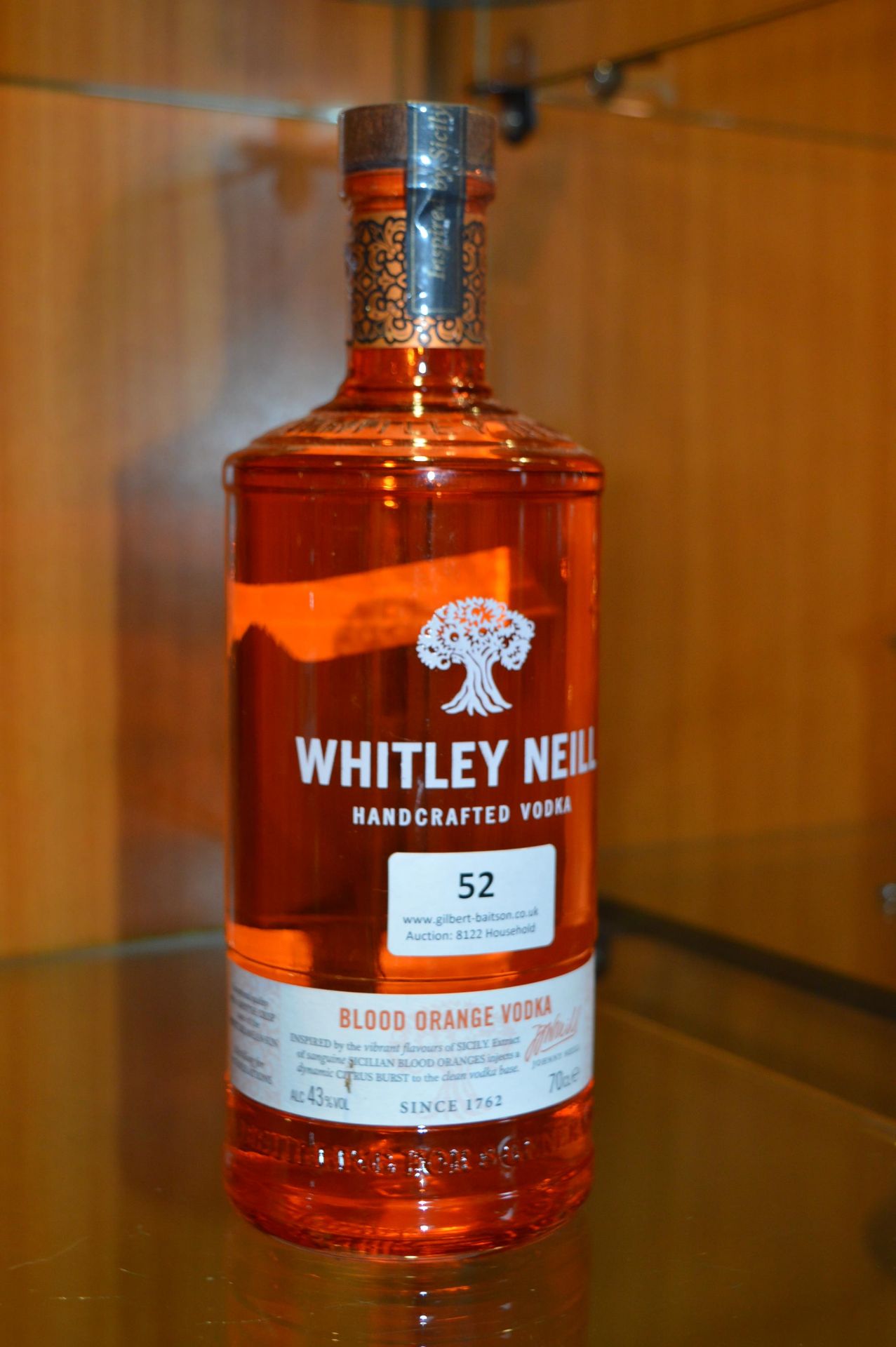 70cl Bottle Whitley Neill Handcrafted Blood Orange