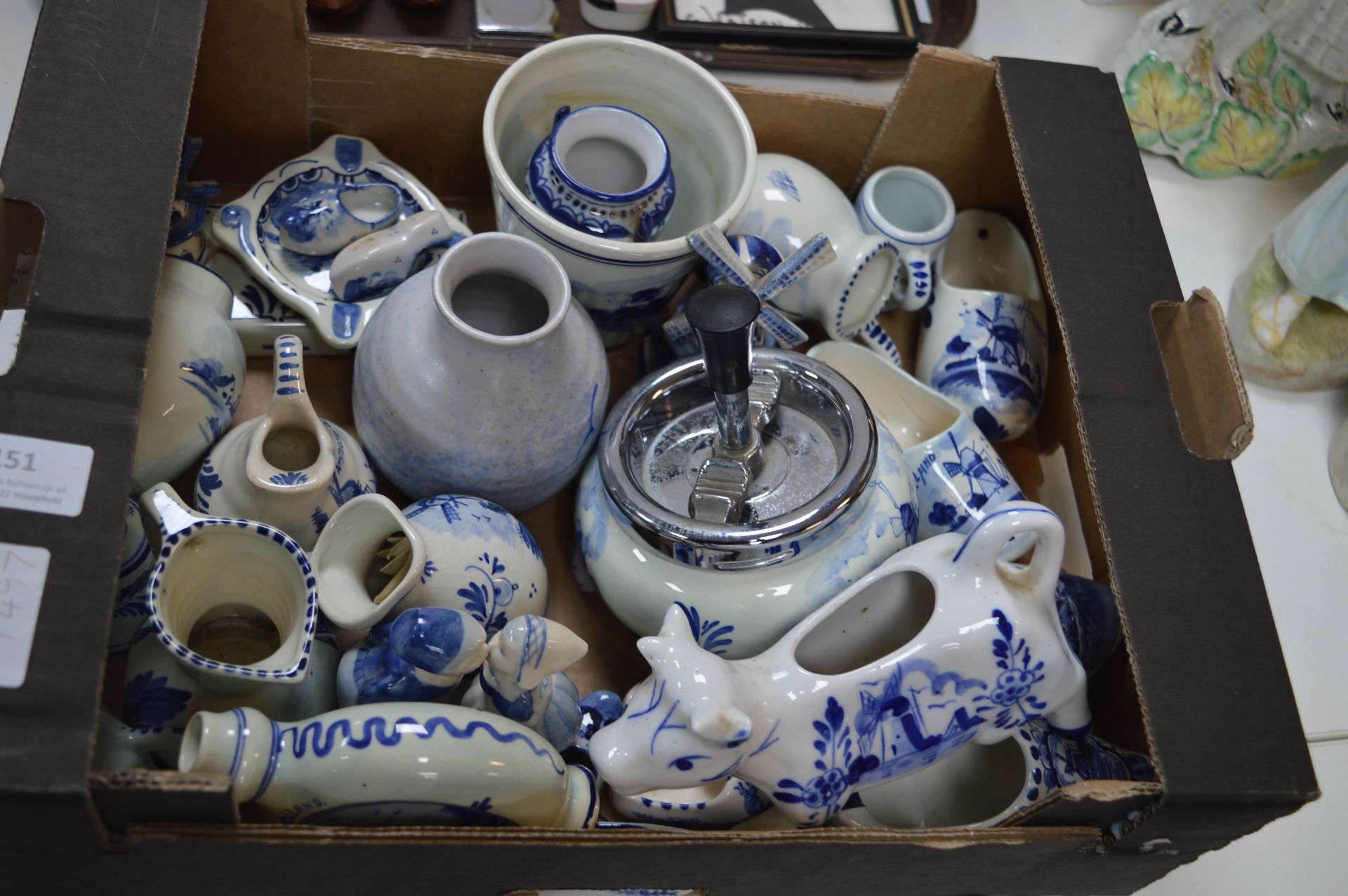 Delft Blue & White Pottery