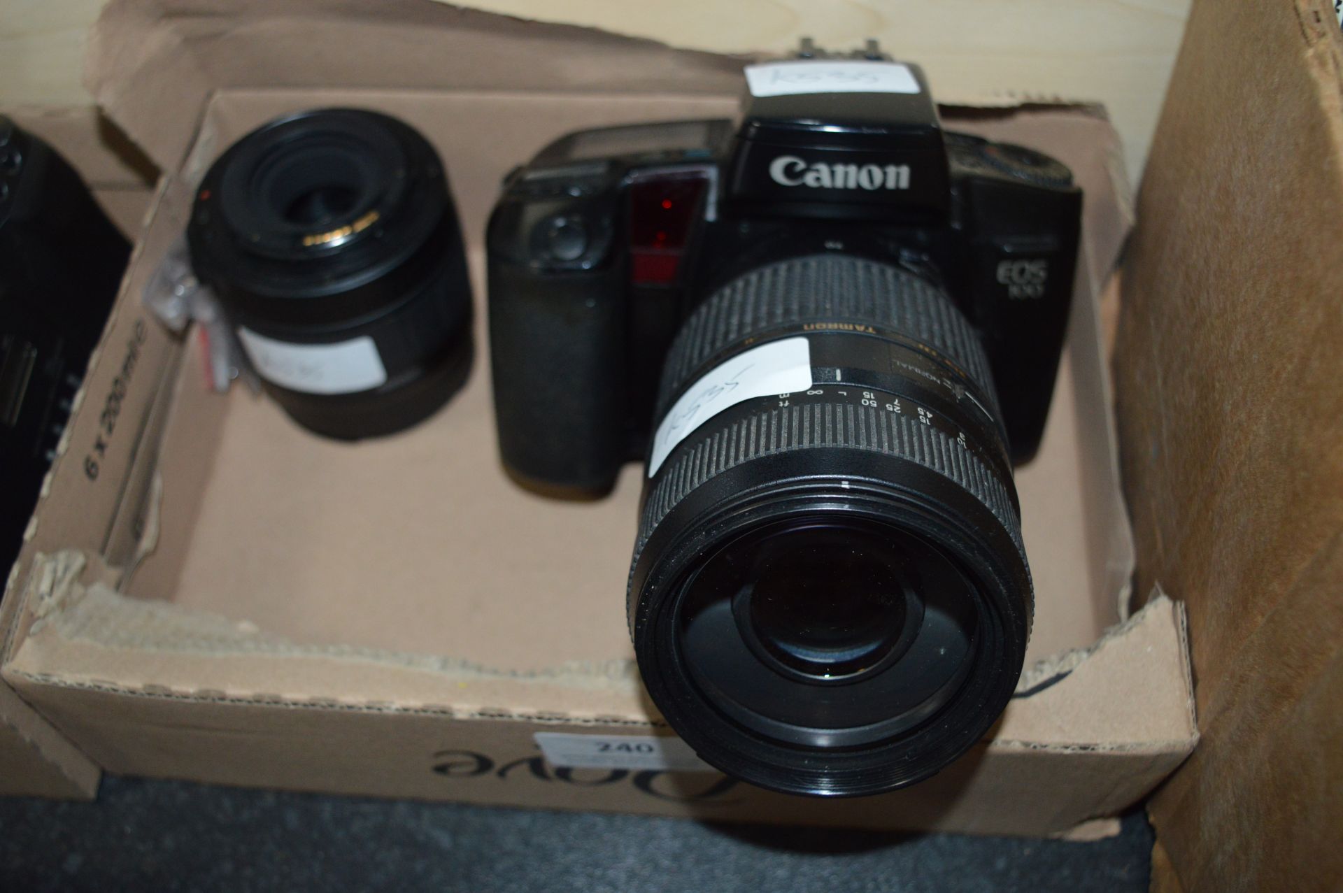 Canon EOS100 Camera with Lenses