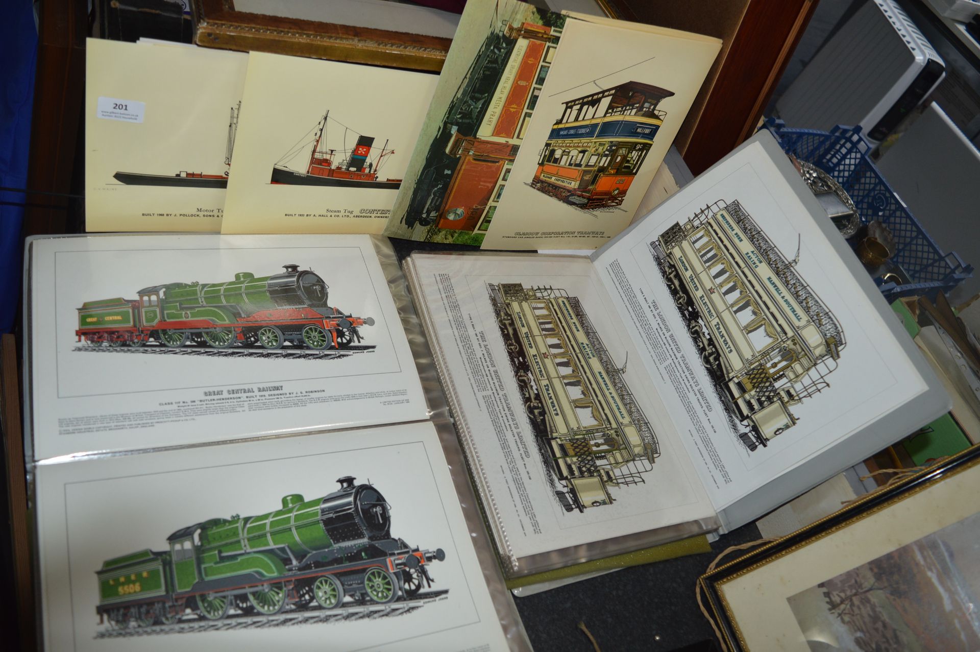 To Folders of Railway and Tram Prints