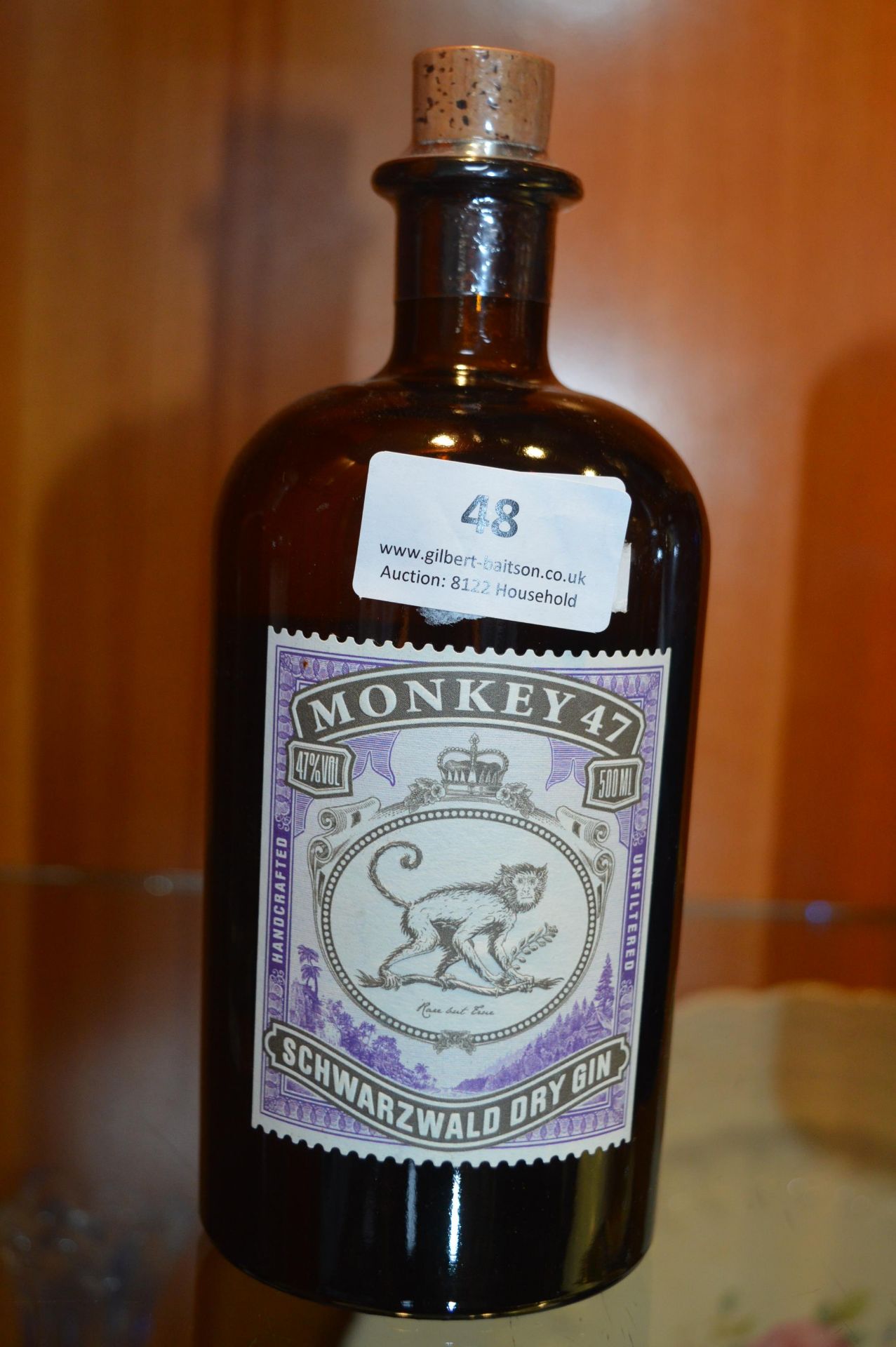 50cl Bottle of Monkey 47 Dry Gin