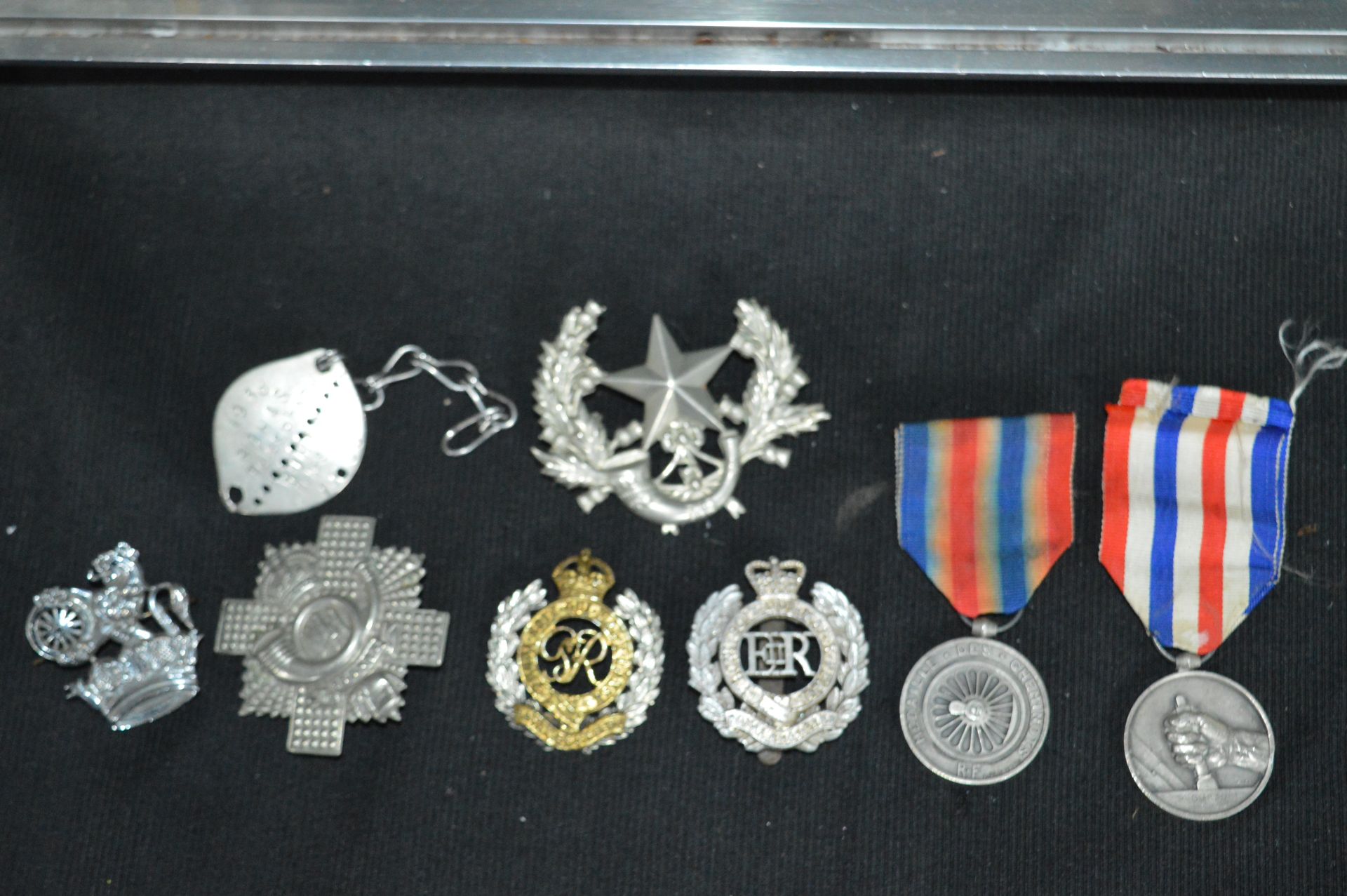 Medals and Military Cap Badges