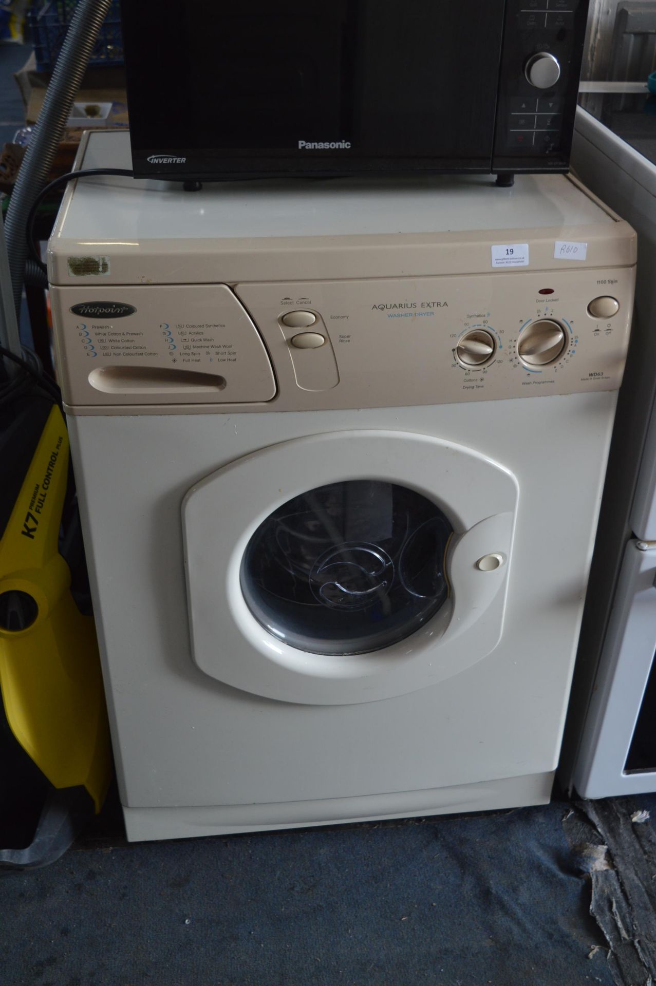 Hotpoint Aquarius Extra Washer/Dryer