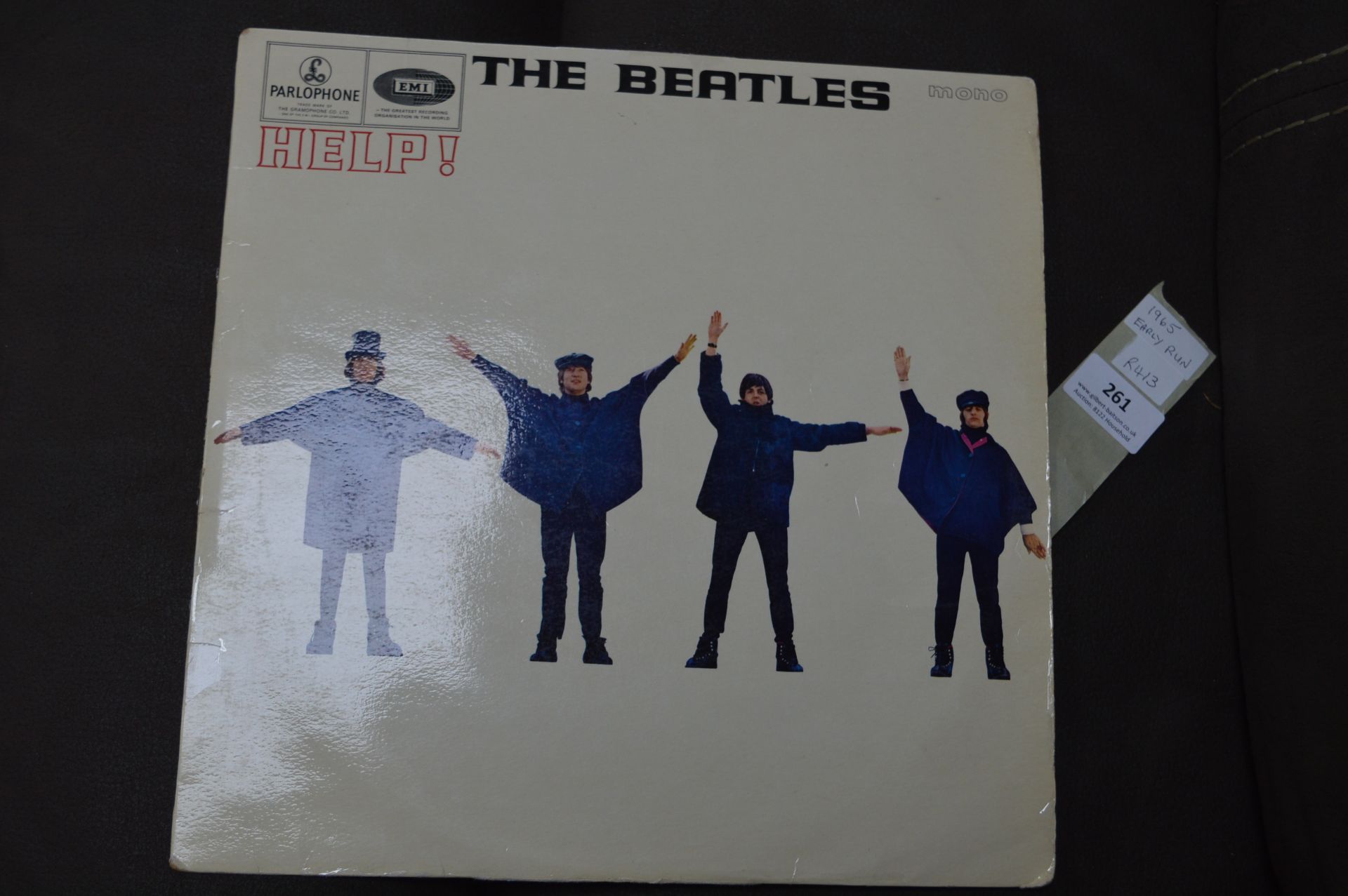 Beatles Help 1965 Early Run Record
