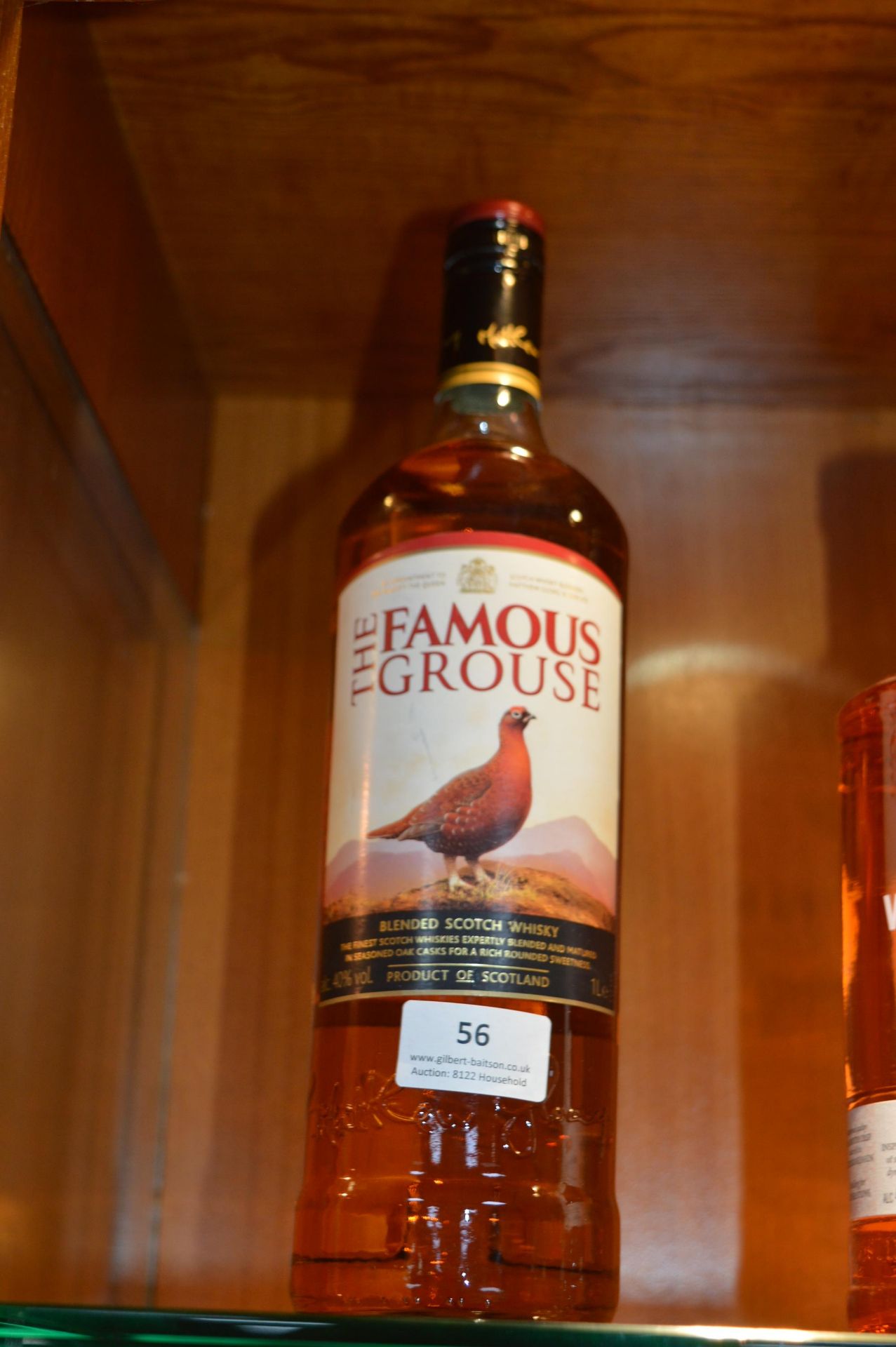 1L Bottle of Famous Grouse Scotch Whiskey