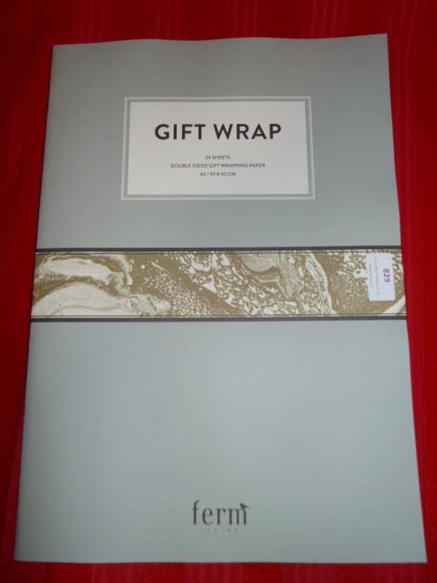 *24 Sheets of Ferm A2 Double Sided Wrapping Paper