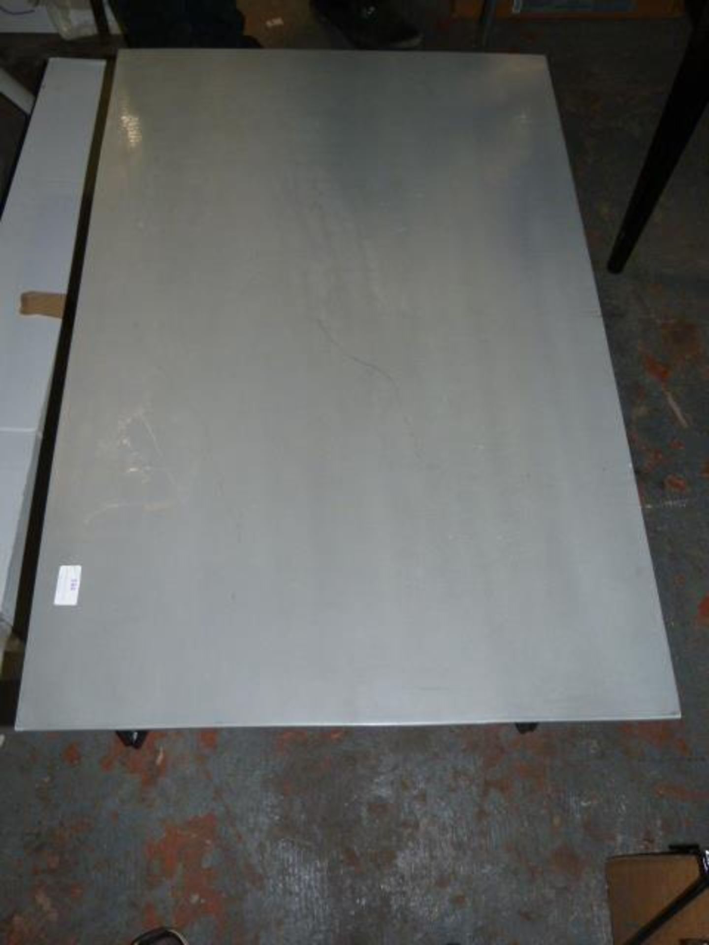 *Bloomingville Steel Table with Concrete Top