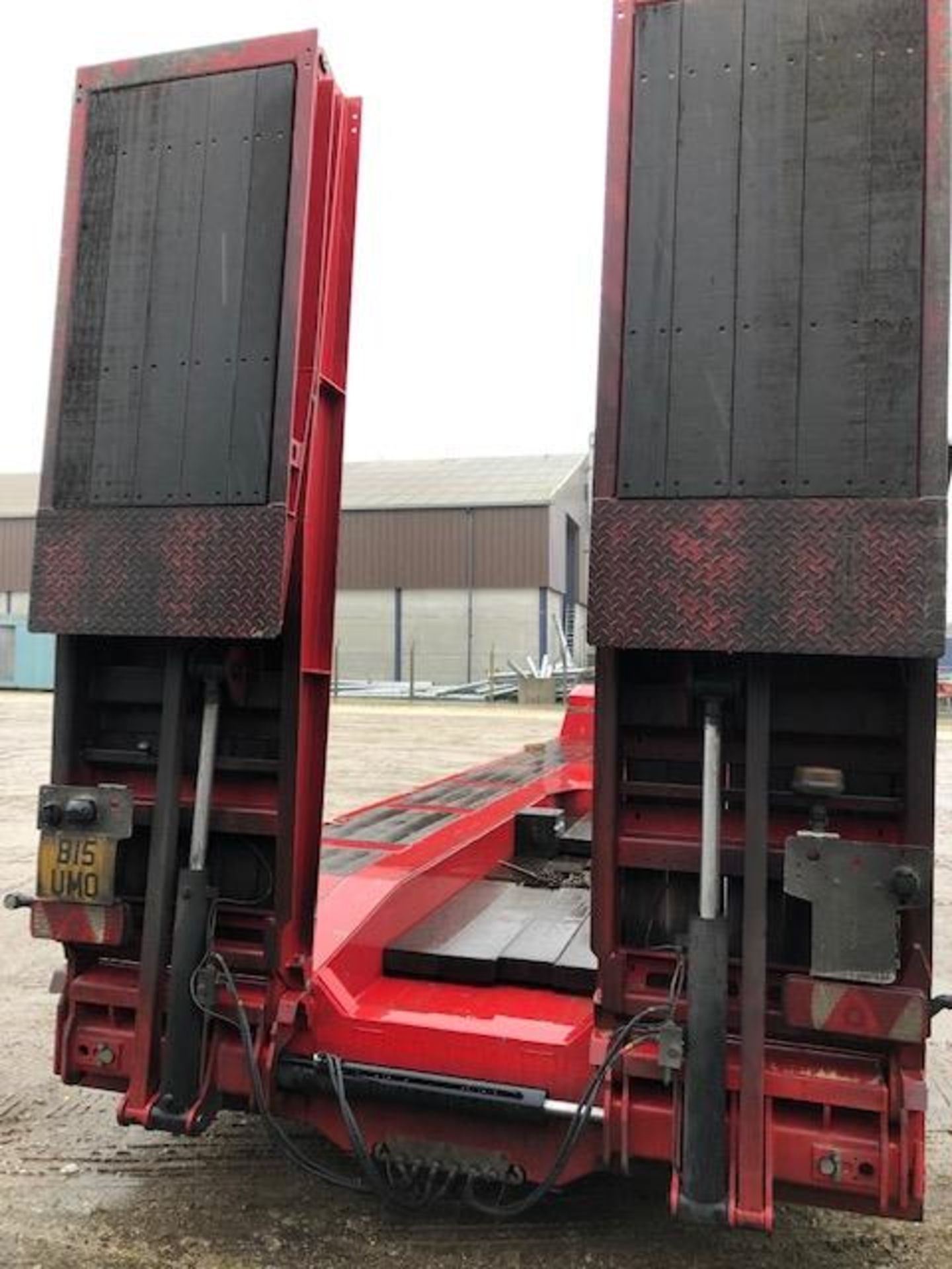 *2019 Broshuis B.V 4 Axle Rear Steer Extending Semi Low Loader 7300kg Gross - Sale Subject to Agree - Image 3 of 5